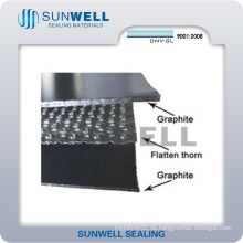 Sunwell Graphite Sheet mit Metallfolie verstärkt